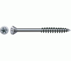 SPAX para suelos de madera maciza, WIROX | Cabeza plana 60°, T-STAR plus, Rosca parcial, Acero, CUT