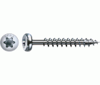 Tornillo universal SPAX, WIROX | Cabeza redonda, T-STAR plus, Rosca parcial, Acero, 4CUT