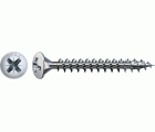 Tornillo universal SPAX, WIROX | Cabeza gota de sebo, Ranura en cruz Z, Rosca completa, Acero, 4CUT