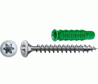 SPAX Tornillo universal, Rosca completa, Cabeza gota de sebo, T-STAR plus, 4CUT, WIROX, 4 x 40 mm, 60 uds