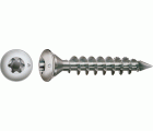 Tornillo para postes SPAX, Pulido | Cabeza de centrado, T-STAR plus, Rosca completa, Acero inoxidable A1, CUT