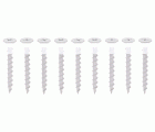 GIX-B rosca gruesa, en tira, 3,9 x 30 mm, 1.000 ud., rosca completa, cabeza de trompeta, H2, punta de aguja, zincado