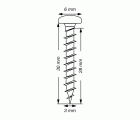 SPAX Tornillo universal, 3 x 30 mm, 1000 unidades, Rosca completa, Cabeza redonda, Ranura en cruz Z1, Punta S, WIROX