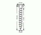SPAX Tornillo universal, 3 x 10 mm, 1000 unidades, Rosca completa, Cabeza plana, Ranura en cruz Z1, Punta S, WIROX