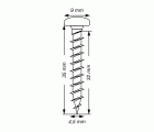 SPAX Tornillo universal, Rosca completa, Cabeza redonda, T-STAR plus, 4CUT, WIROX, 4.5x35 mm, 100 uds