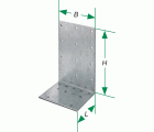 SPAX Elemento de unión angular extra fuerte 130x70x80x4,0 - 25 UD.