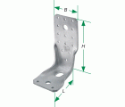 SPAX Elemento de unión angular KR L13,5 tZn 135x88x65x4,0 - 25 UD.