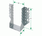 SPAX Soporte para vigas corto 100x140x1,5 - 50 UD.