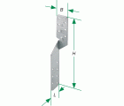 SPAX Escuadra para cerchas y cabrios Uni RL 170x36 2,0 - 100 UD.