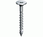 SPAX Tornillo para pizarra, 4 x 34 mm, 500 ud., rosca parcial, cabeza especial, T-Star Plus T20, 4CUT, acero inoxidable A2