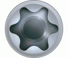 SPAX-Iso, 10 x 200 mm, 50 unidades, Rosca de fijación, Cabeza cilíndrica, T-STAR plus T50, 4CUT, WIROX