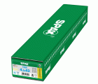 SPAX Tornillo para fachadas, Rosca de fijación, Cabeza gota de sebo, T-STAR plus, 4CUT, Acero inoxidable A2, 4.5 x 43 mm, 1000 uds