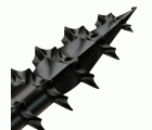 SPAX Tornillo universal, 3,5 x 16, rosca completa, cabeza plana, T-STAR plus T20, 4-CUT, negro galvanizado, 25 unid.