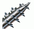 SPAX Cabeza de unión plana para paredes traseras, 3,0 x 20 mm, 25 unidades, rosca completa, cabeza de unión, T-STAR plus, 4CUT, WIROX