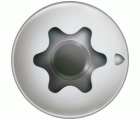 SPAX Tornillo de acero inoxidable, 3 x 20 mm, 200 unidades, Rosca completa, Cabeza redonda, T-STAR plus T10, Punta S, Acero inoxidable A2