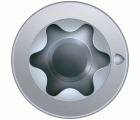 SPAX Tornillo universal, 3 x 30 mm, 1000 unidades, Rosca parcial, Cabeza plana, T-STAR plus T10, Punta S, WIROX