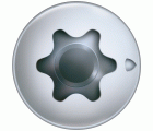 SPAX Tornillo universal, 3 x 12 mm, 200 unidades, Rosca completa, Cabeza redonda, T-STAR plus T10, Punta S, WIROX