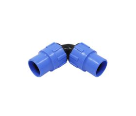 Codo de compresión para goteo