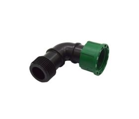 Codo de polietileno para electroválvula