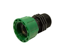 Enlace recto de polietileno para electroválvula