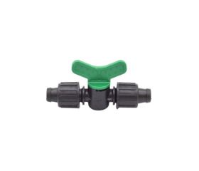 Llave de paso para cinta de riego