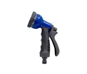 Pistola de riego con 8 chorros y conector automático