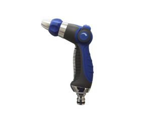 Pistola híbrida azul con conector de aluminio