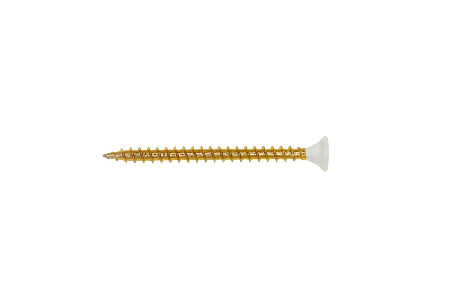 TORNILLO LOTU ROSCA MADERA CABEZA PLANA POZIDRIV BLANCO