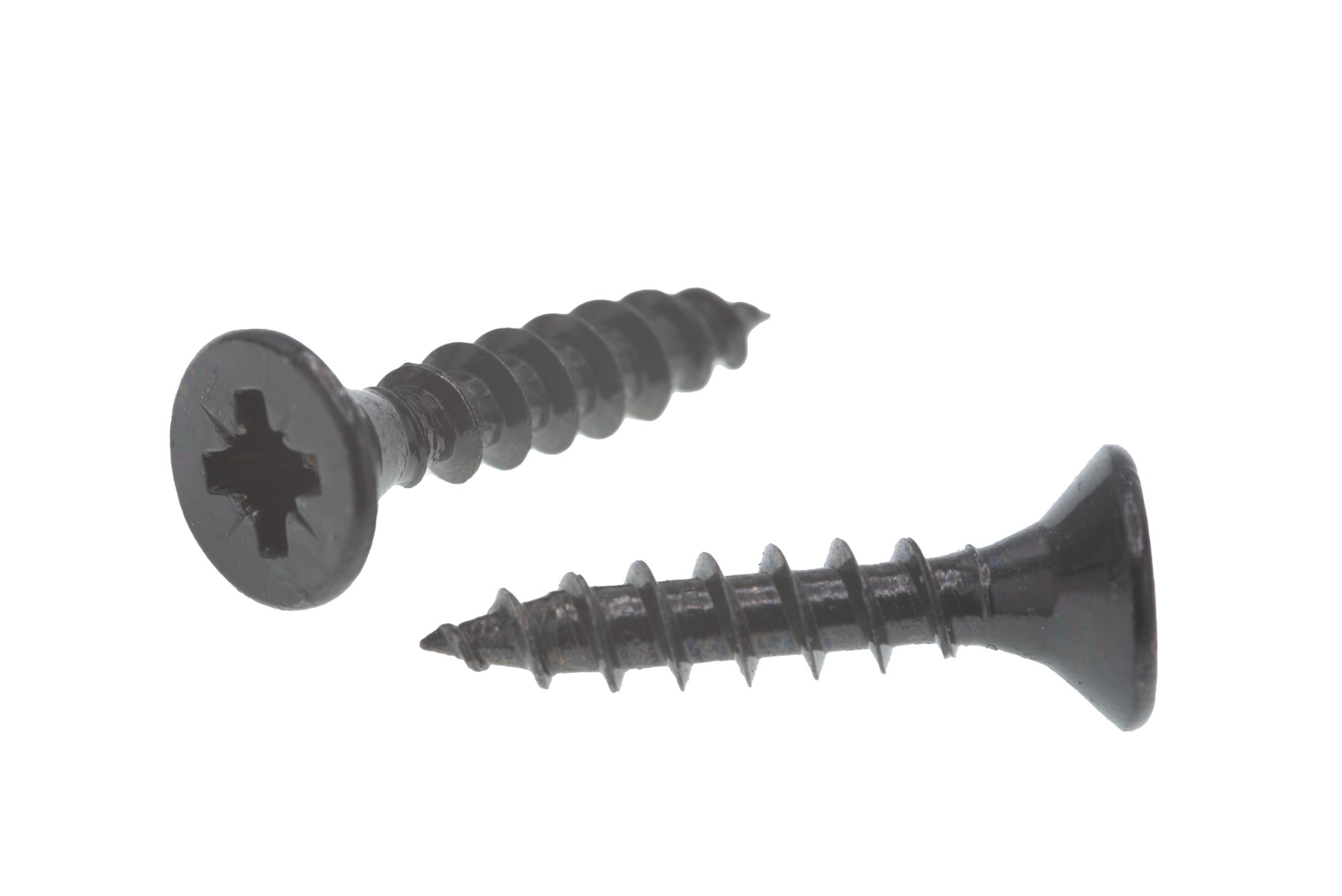 TORNILLO LOTU ROSCA MADERA CABEZA PLANA POZIDRIV CINCADO NEGRO