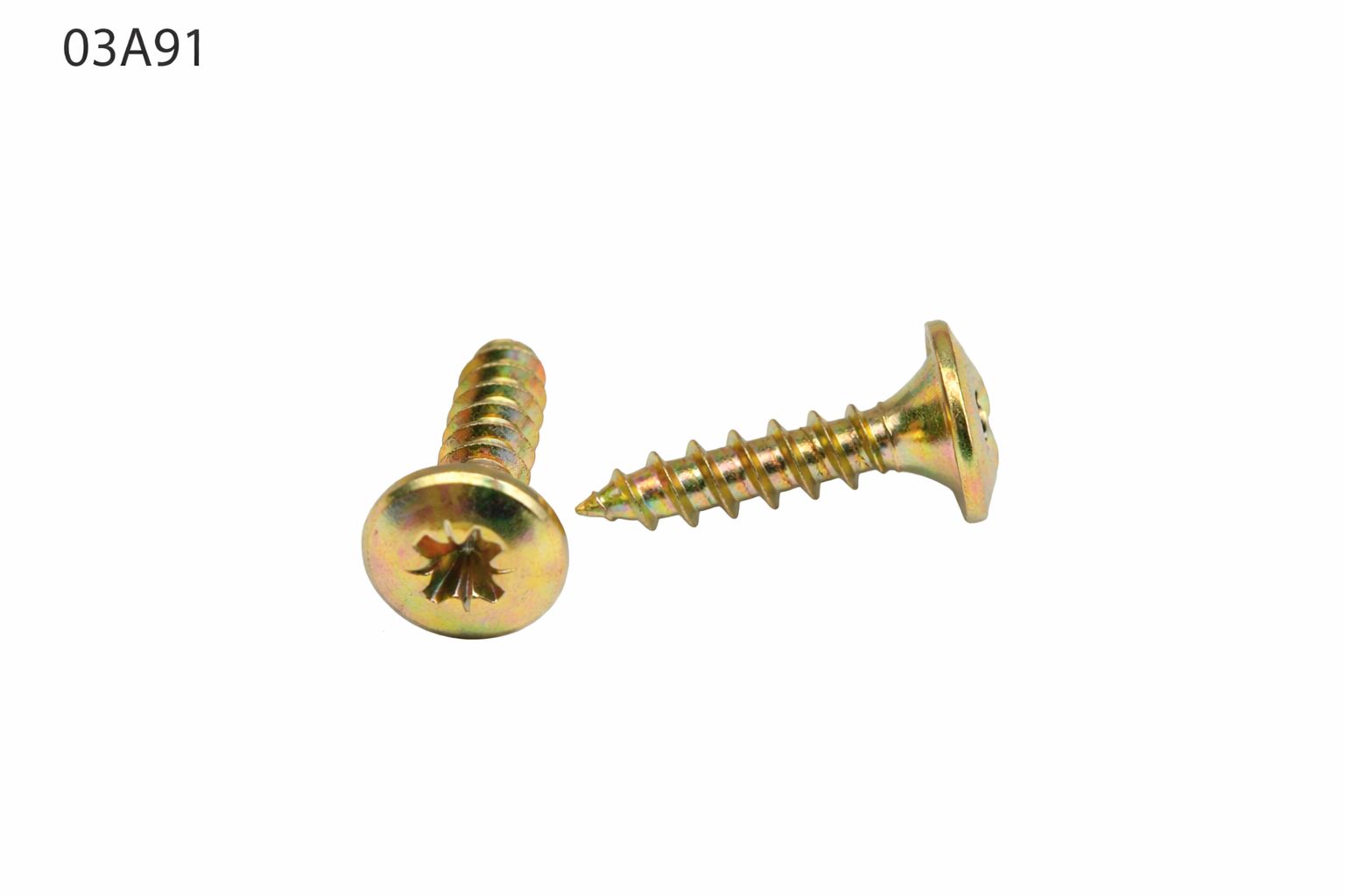 TORNILLO LOTU CM CABEZA ALOMADA POZIDRIV CON ARANDELA ESTAMPADA BICROMATADO