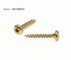 TORNILLO LOTU ROSCA MADERA CABEZA ALOMADA POZIDRIV BICROMATADO