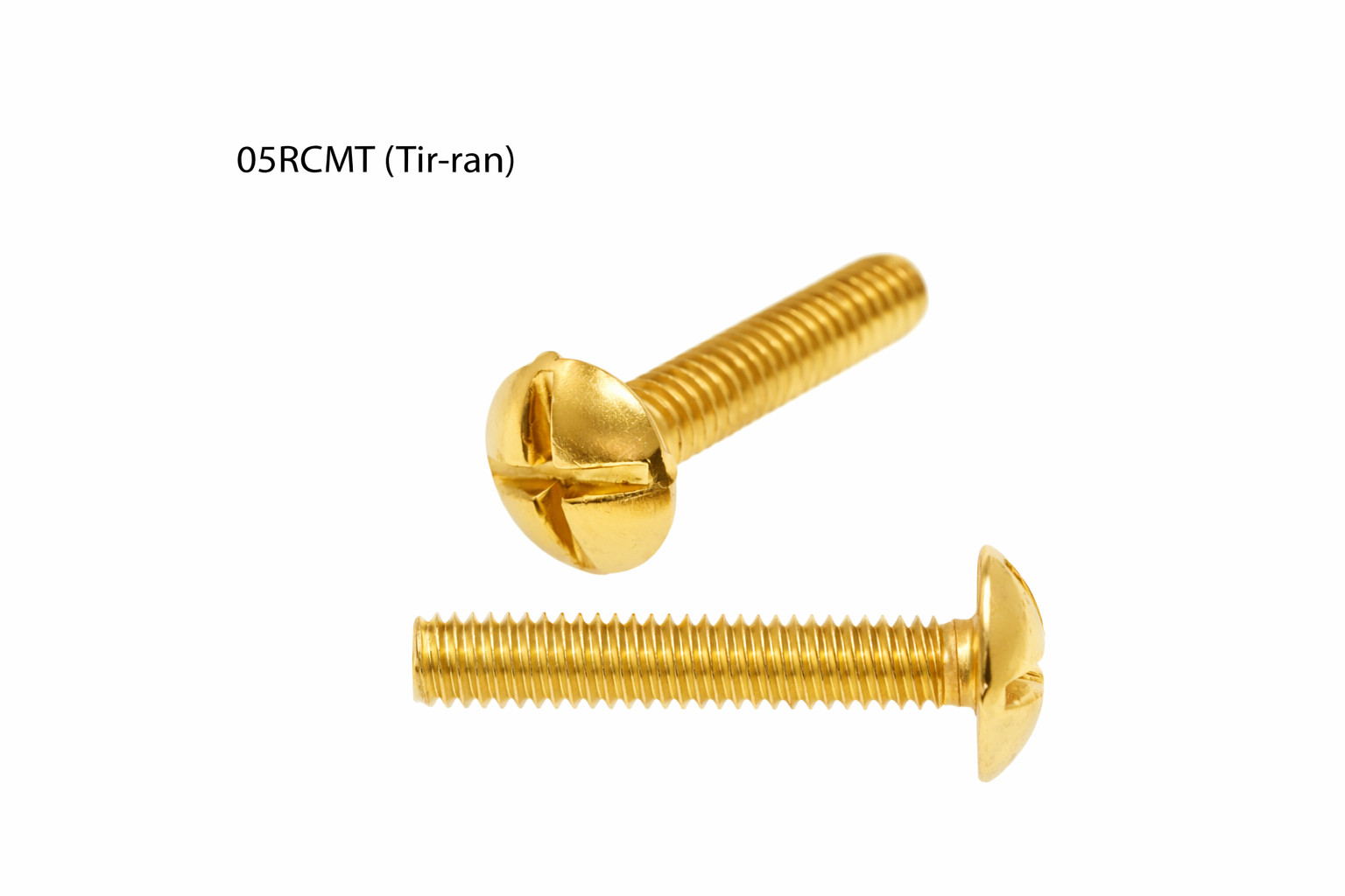TORNILLO LOTU TIRADOR RANURA CRUZADA LATONADO