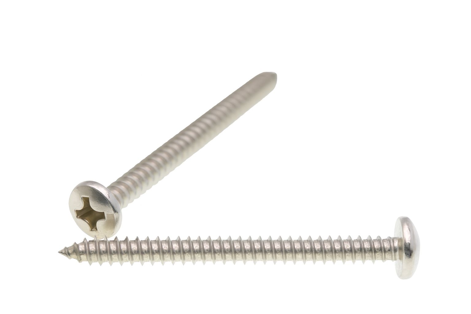 TORNILLO LOTU ROSCA CHAPA DIN-7981 CABEZA ALOMADA PHILLIPS NIQUELADO