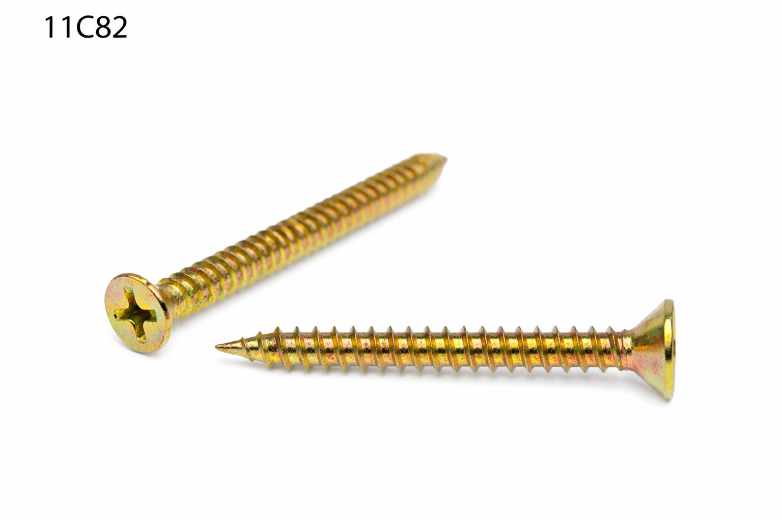 TORNILLO LOTU ROSCA CHAPA DIN-7982 CABEZA PLANA PHILLIPS BICROMATADO