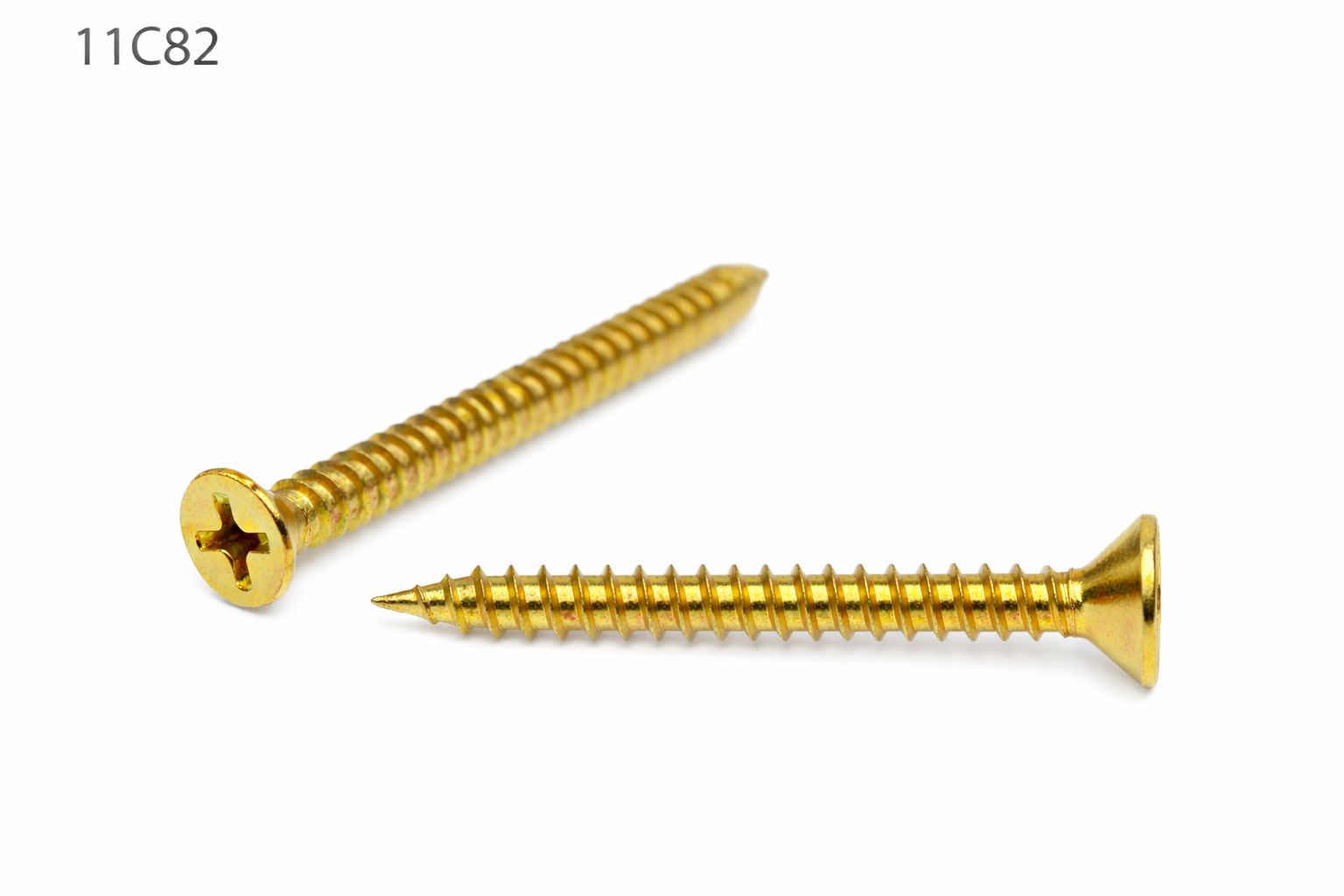 TORNILLO LOTU ROSCA CHAPA DIN-7982 CABEZA PLANA PHILLIPS LATONADO