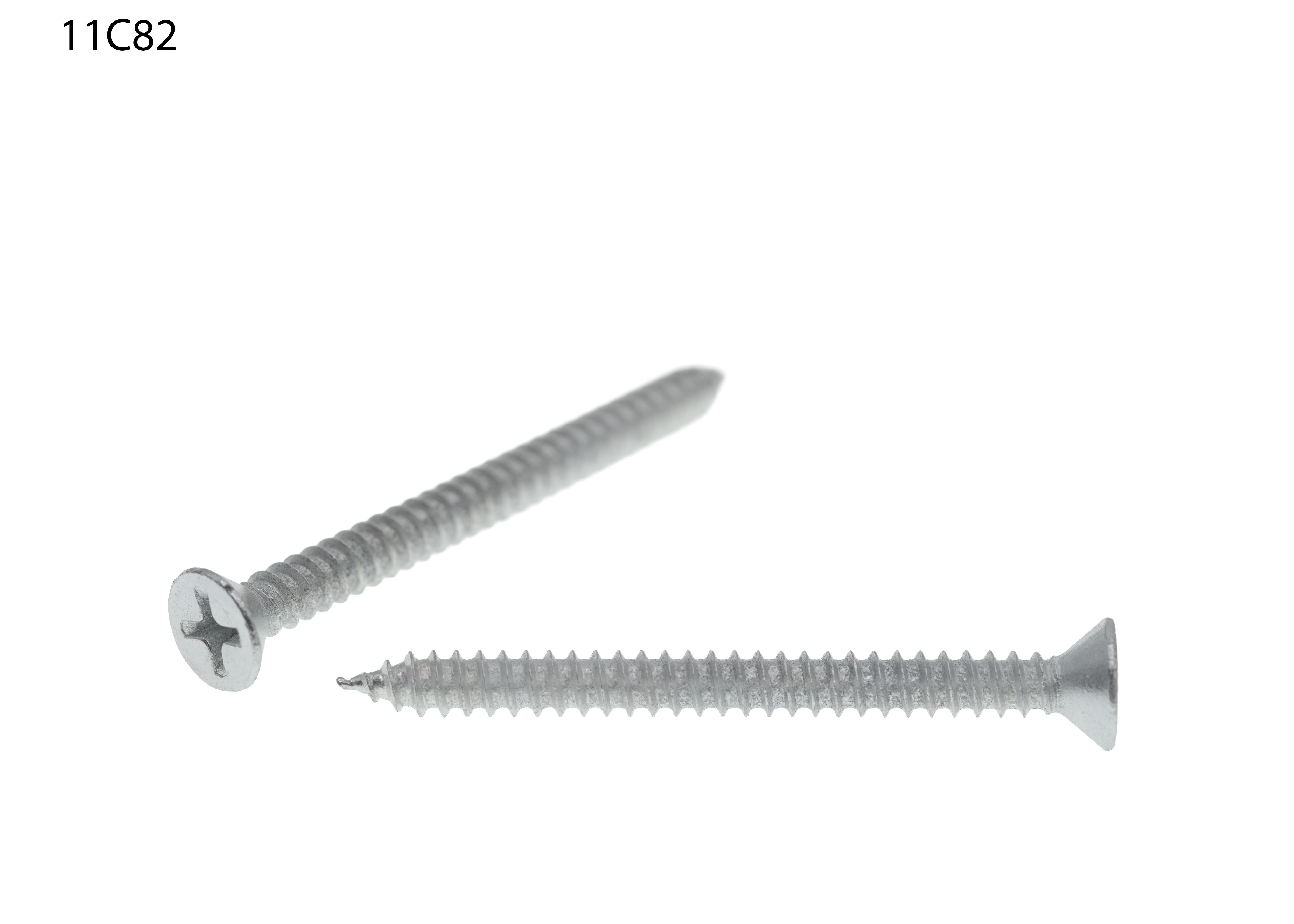 TORNILLO LOTU ROSCA CHAPA DIN-7982 CABEZA PLANA PHILLIPS BICROMATADO