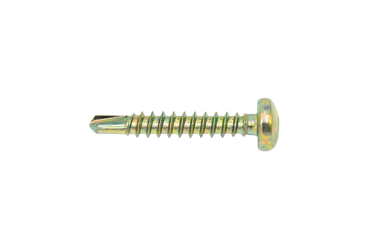 TORNILLO LOTU ROSCA CHAPA AUTOTALADRANTE DIN-7504N CABEZA ALOMADA PHILLIPS BICROMATADO