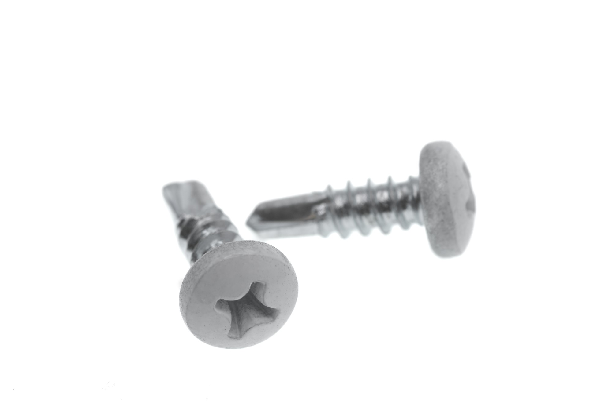 TORNILLO LOTU ROSCA CHAPA AUTOTALADRANTE DIN-7504N CABEZA ALOMADA PHILLIPS BLANCO