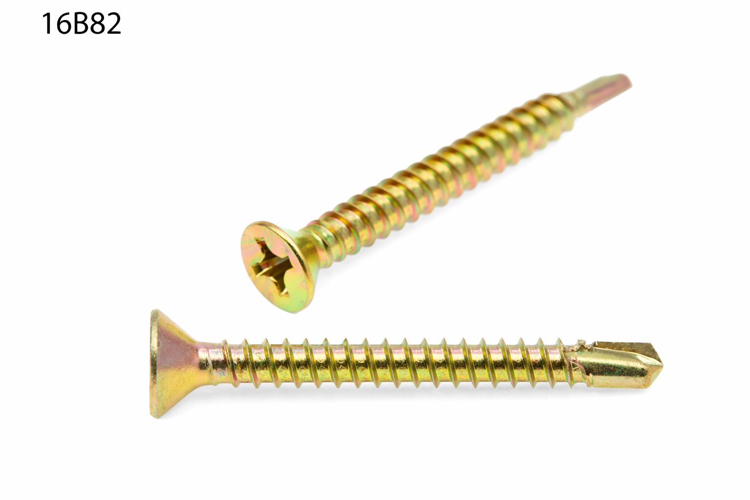 TORNILLO LOTU ROSCA CHAPA AUTOTALADRANTE DIN-7504P CABEZA PLANA PHILLIPS BICROMATADO