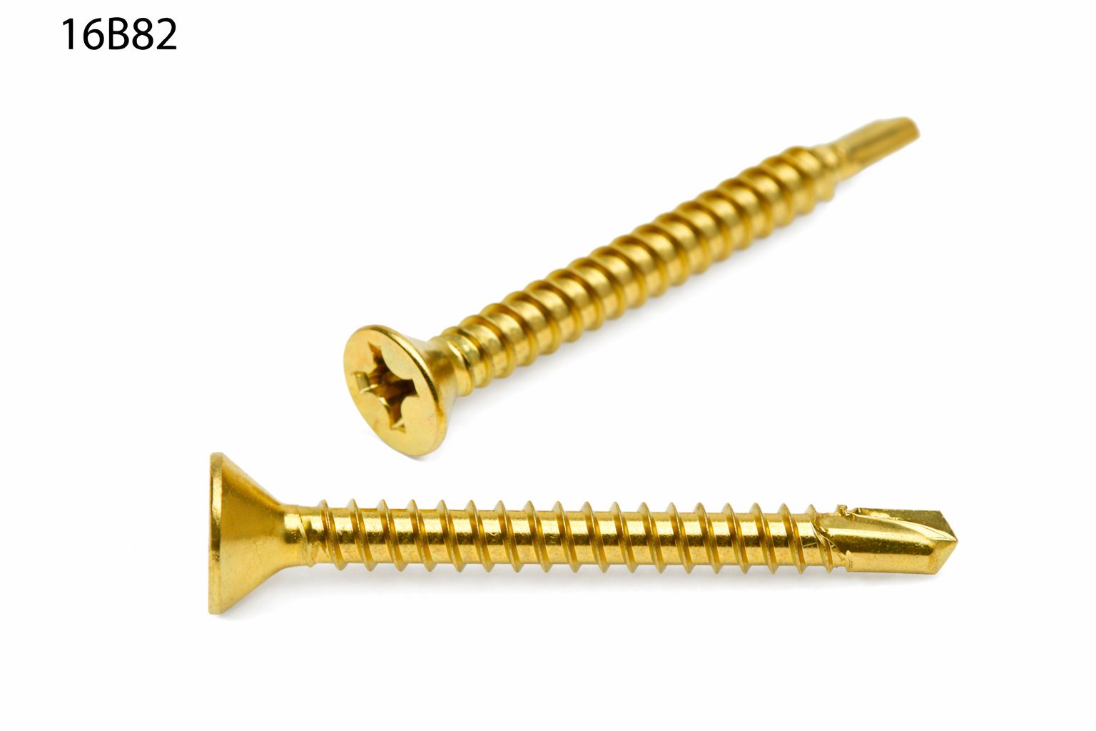 TORNILLO LOTU ROSCA CHAPA AUTOTALADRANTE DIN-7504P CABEZA PLANA PHILLIPS LATONADO