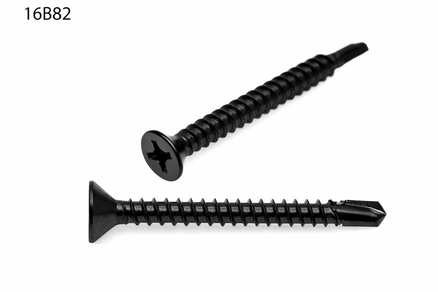 TORNILLO LOTU ROSCA CHAPA AUTOTALADRANTE DIN-7504P CABEZA PLANA PHILLIPS CINCADO NEGRO