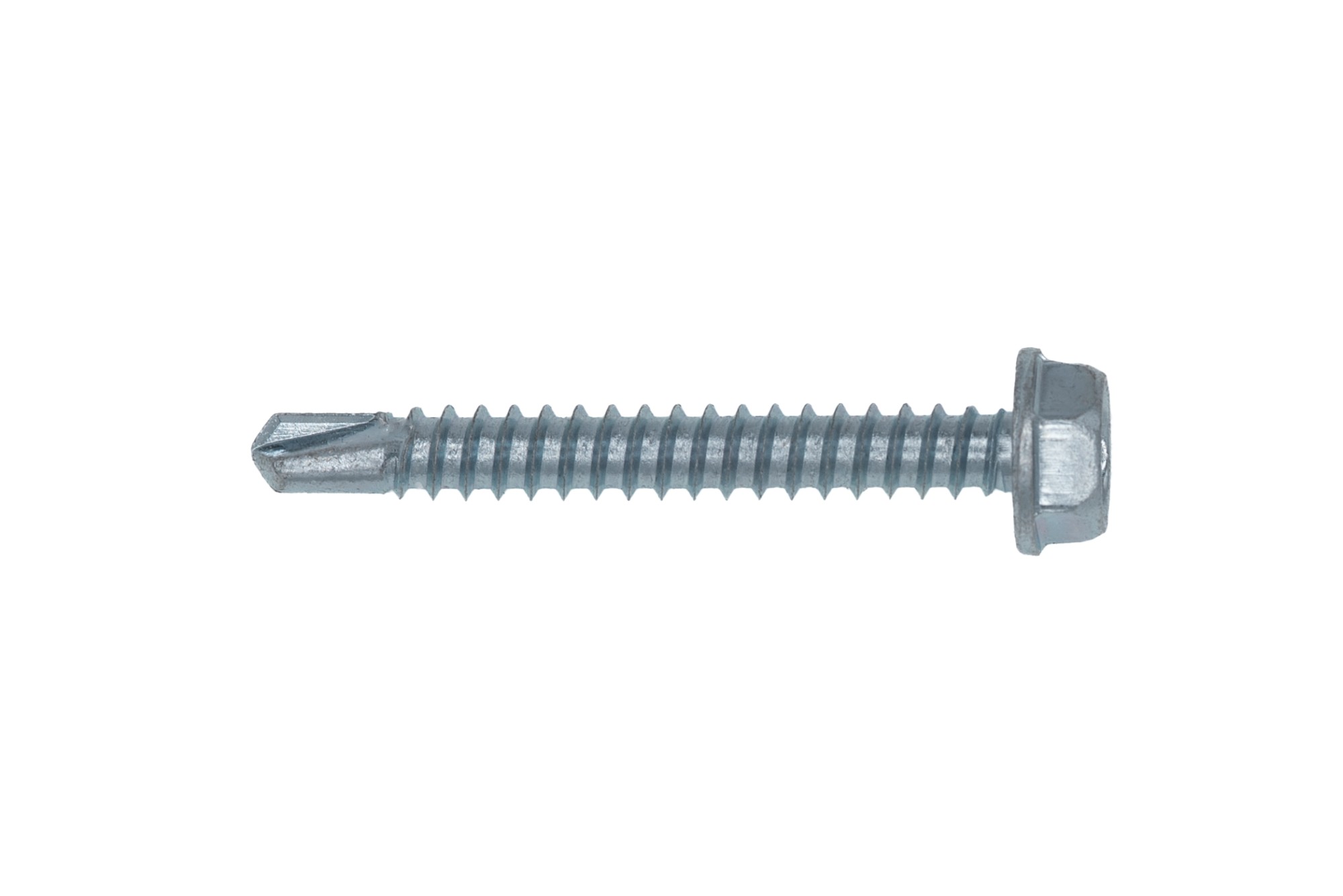 TORNILLO LOTU ROSCA CHAPA AUTOTALADRANTE DIN-7504K CABEZA HEXAGONAL ARANDELA ESTAMPADA CINCADO