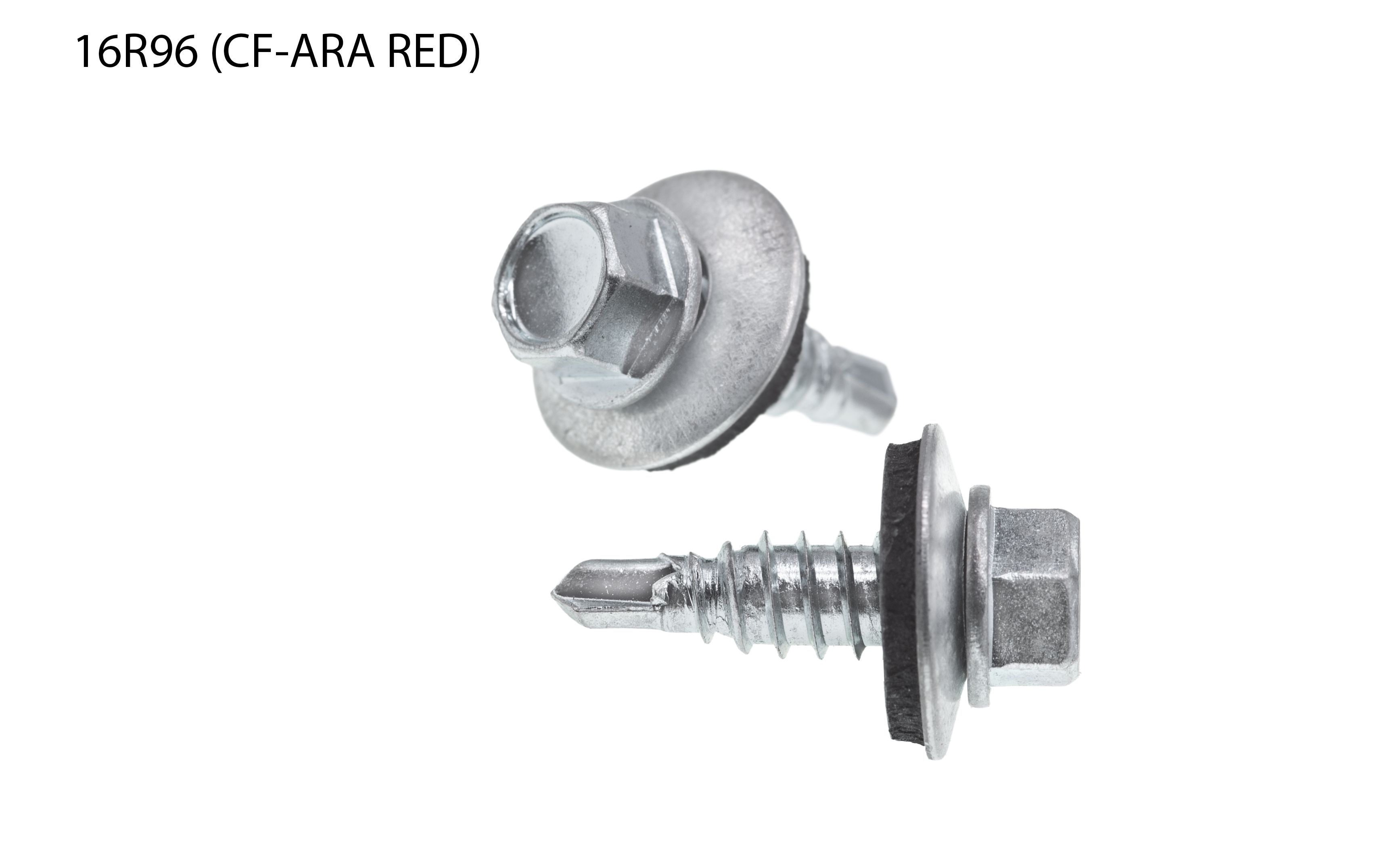 TORNILLO LOTU AUTOTALADRANTE REDUCIDA ROSCA CHAPA HEXAGONAL CON ARANDELA 16 CINCADO