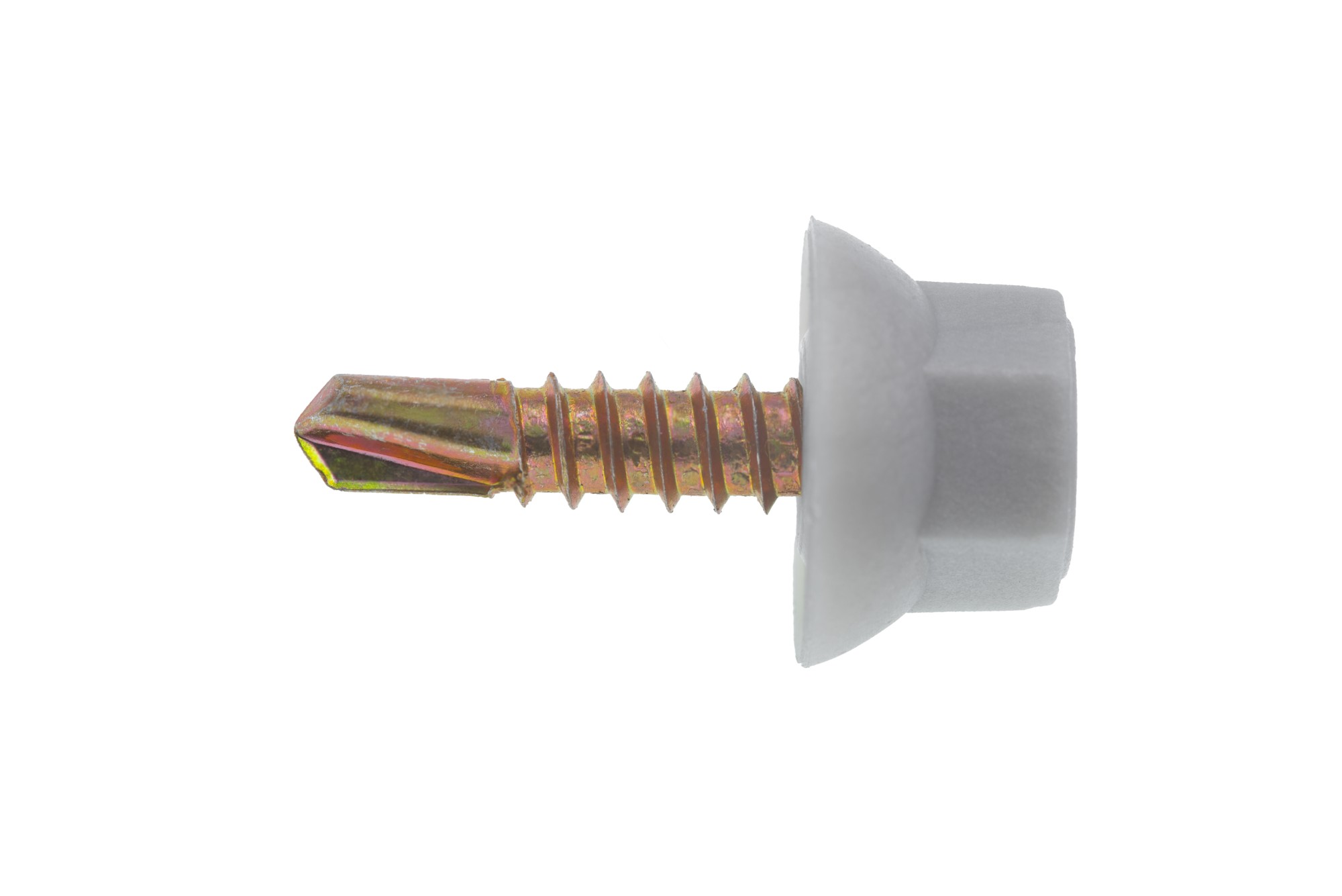 TORNILLO LOTU CABEZA NYLON HEXAGONAL CON BROCA BLANCO