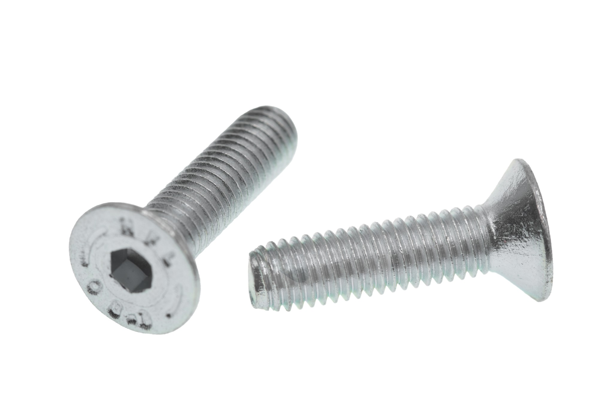 TORNILLO LOTU PARA ESCUADRAS DIN-7991 CABEZA PLANA ALLEN 8.8 80º CINCADO M-6X13