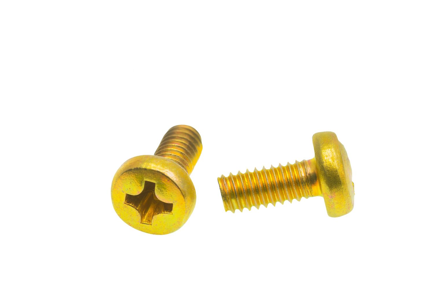 TORNILLO LOTU ROSCA METRICA COMPLETA DIN-7985 CABEZA ALOMADA PHILLIPS BICROMATADO