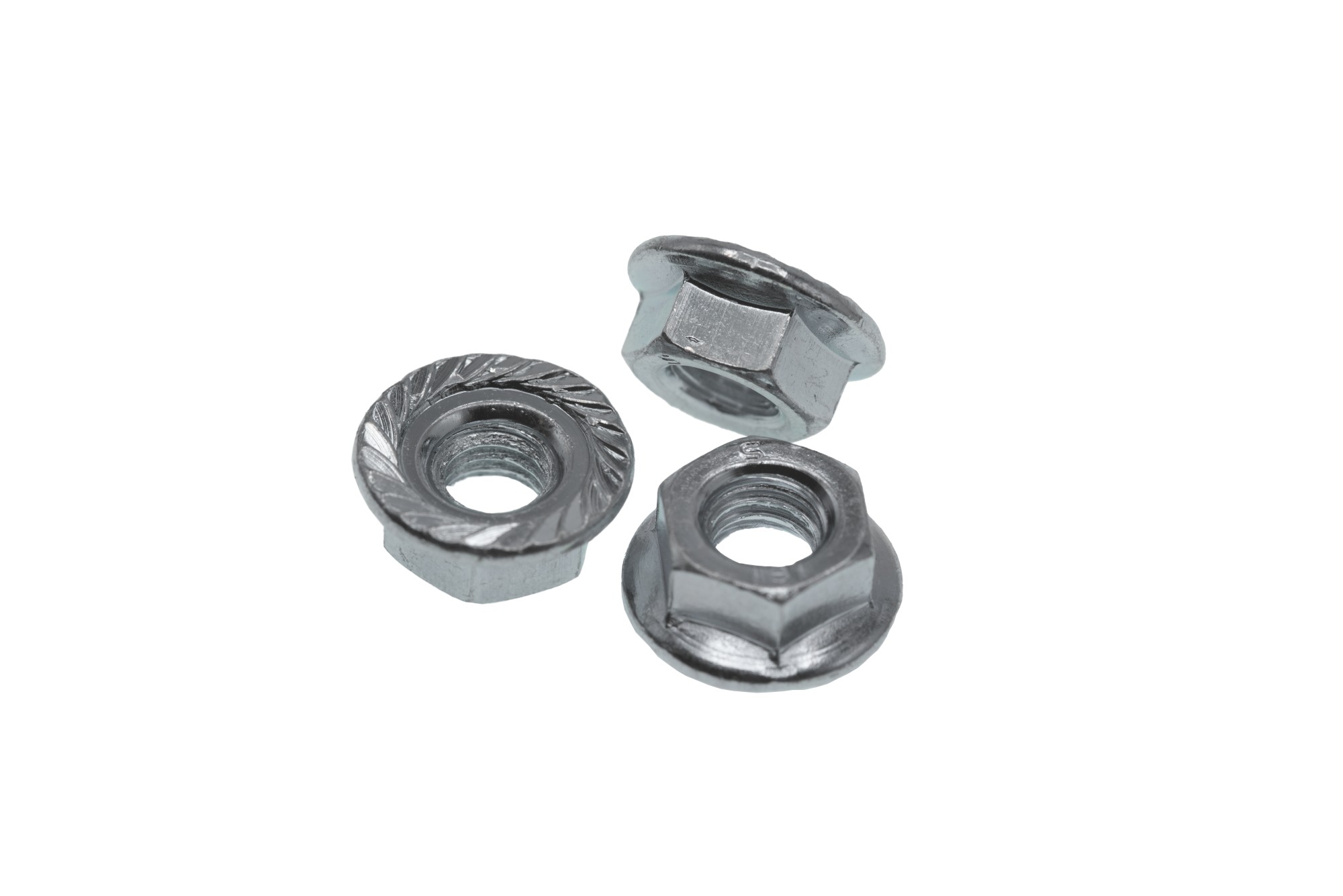 TUERCA LOTU METRICA DIN 6923 ESTRIADA CINCADA