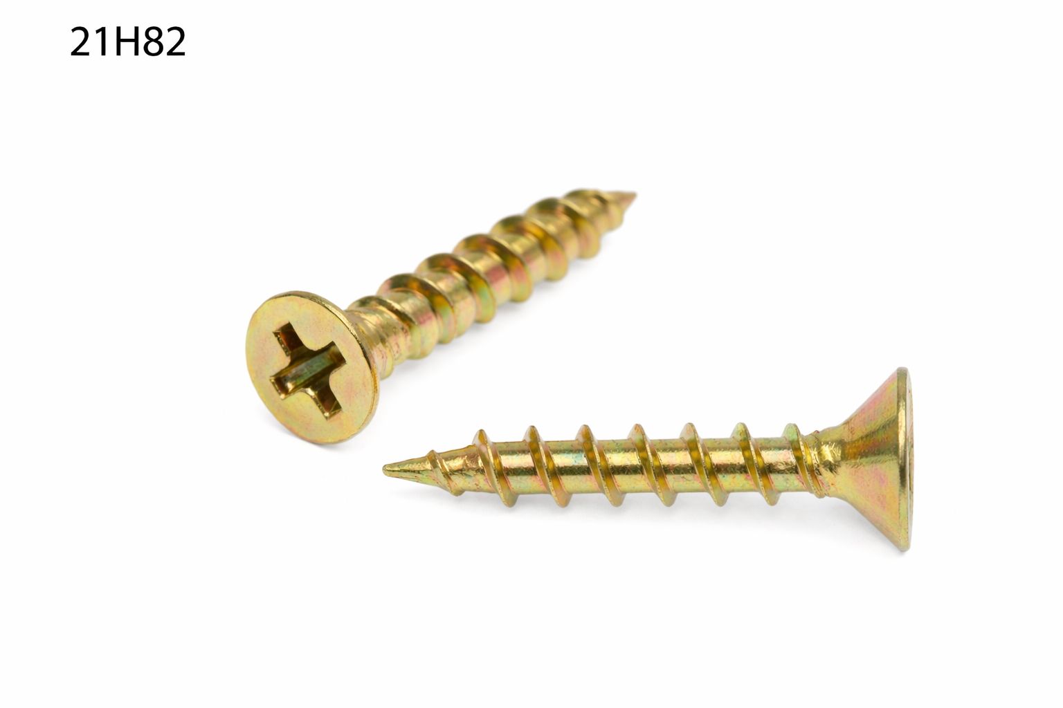 TORNILLO LOTU CABEZA PLANA ROSCA PLASTICO HI-LO CABEZA Ø 7,5MM PHILLIPS BICROMATADO