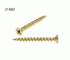 TORNILLO LOTU CABEZA PLANA ROSCA 40º CABEZA Ø 7,5MM PHILLIPS BICROMATADO