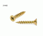 TORNILLO LOTU CABEZA PLANA ROSCA PLASTICO HI-LO CABEZA Ø 7,5MM PHILLIPS BICROMATADO